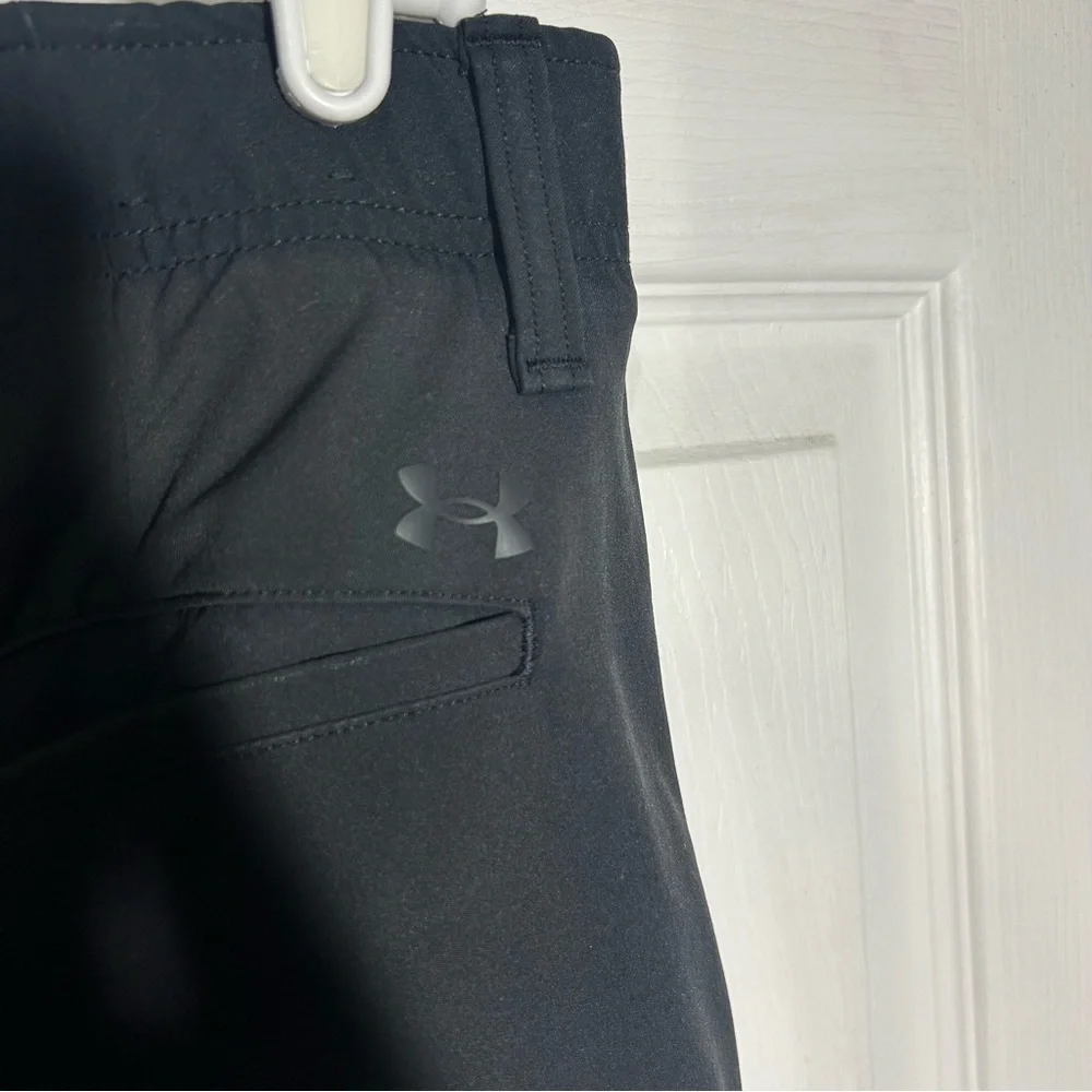 Under Armour Golf‎ Shorts Mens 32 UA Storm Black Stretch Classic Chino 1377302 - Picture 5 of 12